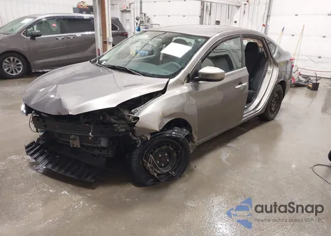 2015 Nissan Sentra Fe+ S/S/Sl/Sr/Sv from USA, damaged, VIN 3N1AB7AP2FL645704